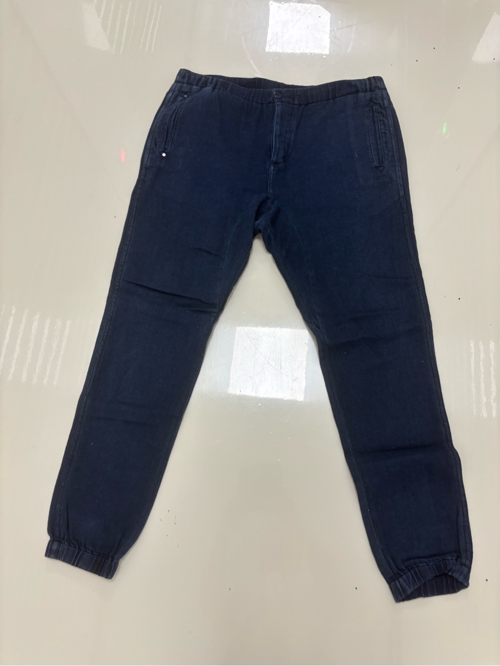Scotch & Soda Men's Relaxed Jeans Jogger - Navy Blue